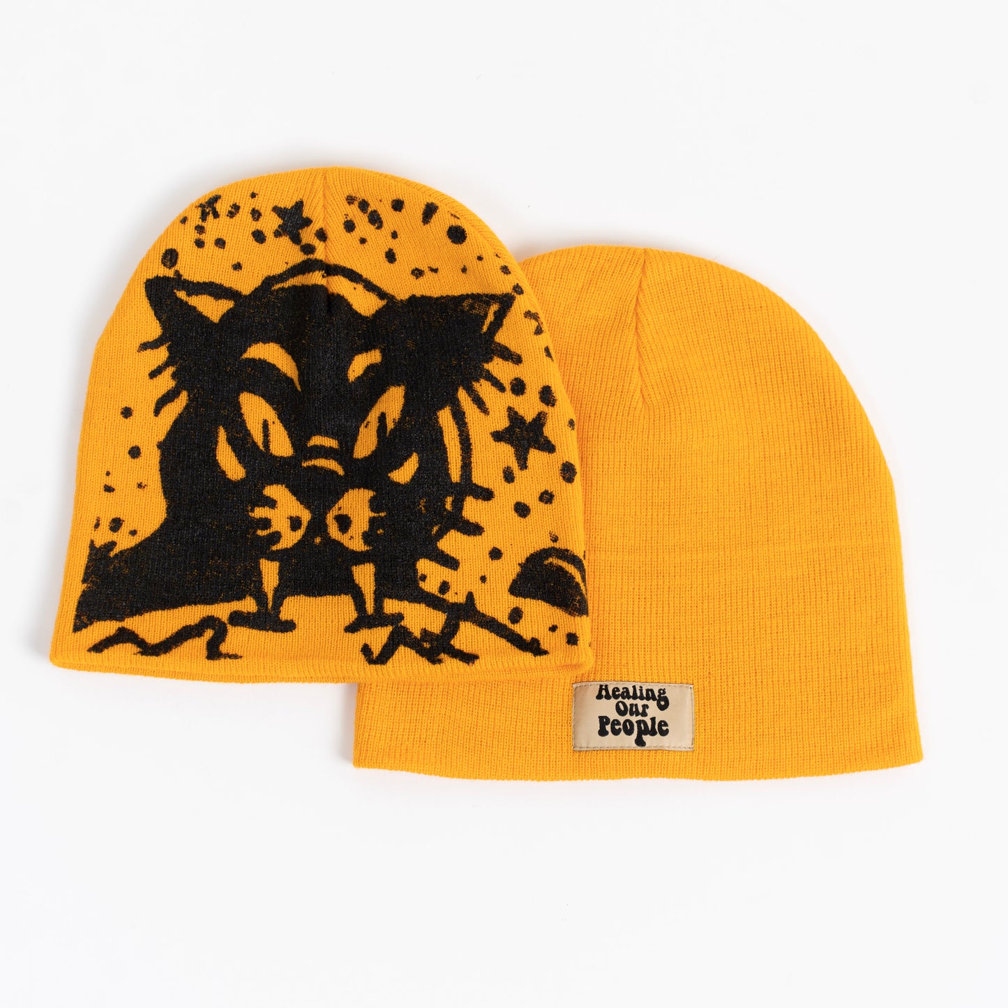 “PLAIN JANE” BEANIE ORANGE