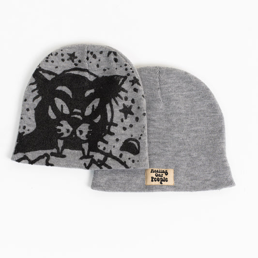 “PLAIN JANE” BEANIE GREY