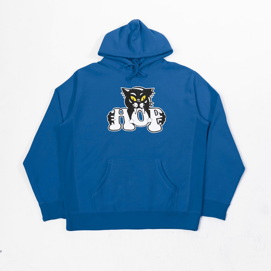 PANTHER HOODED SWEATSHIRT ROYAL BLUE